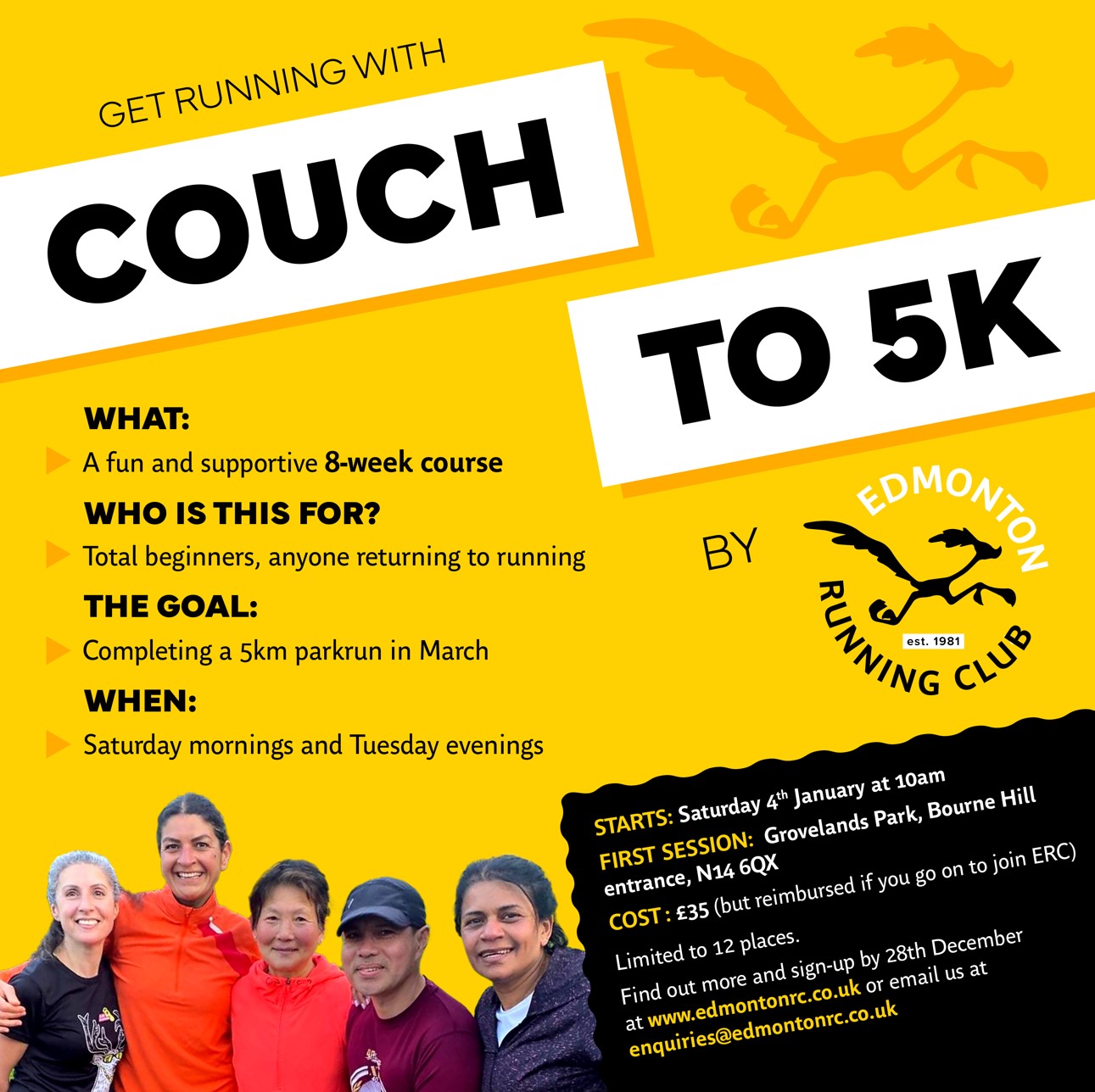 Edmonton RC C25K Programme Launch