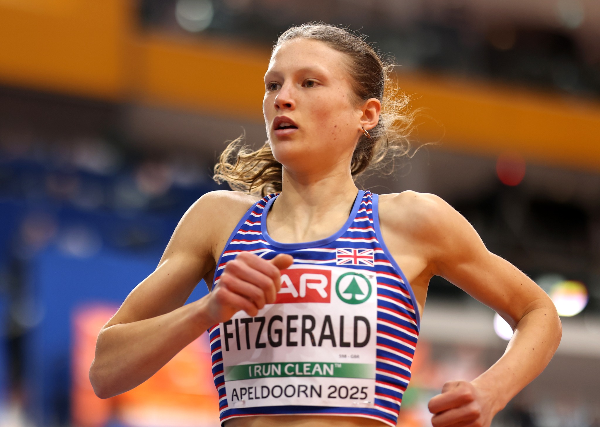 Superb run for Innes at the European Indoor Champs, her first as a senior for Team GB